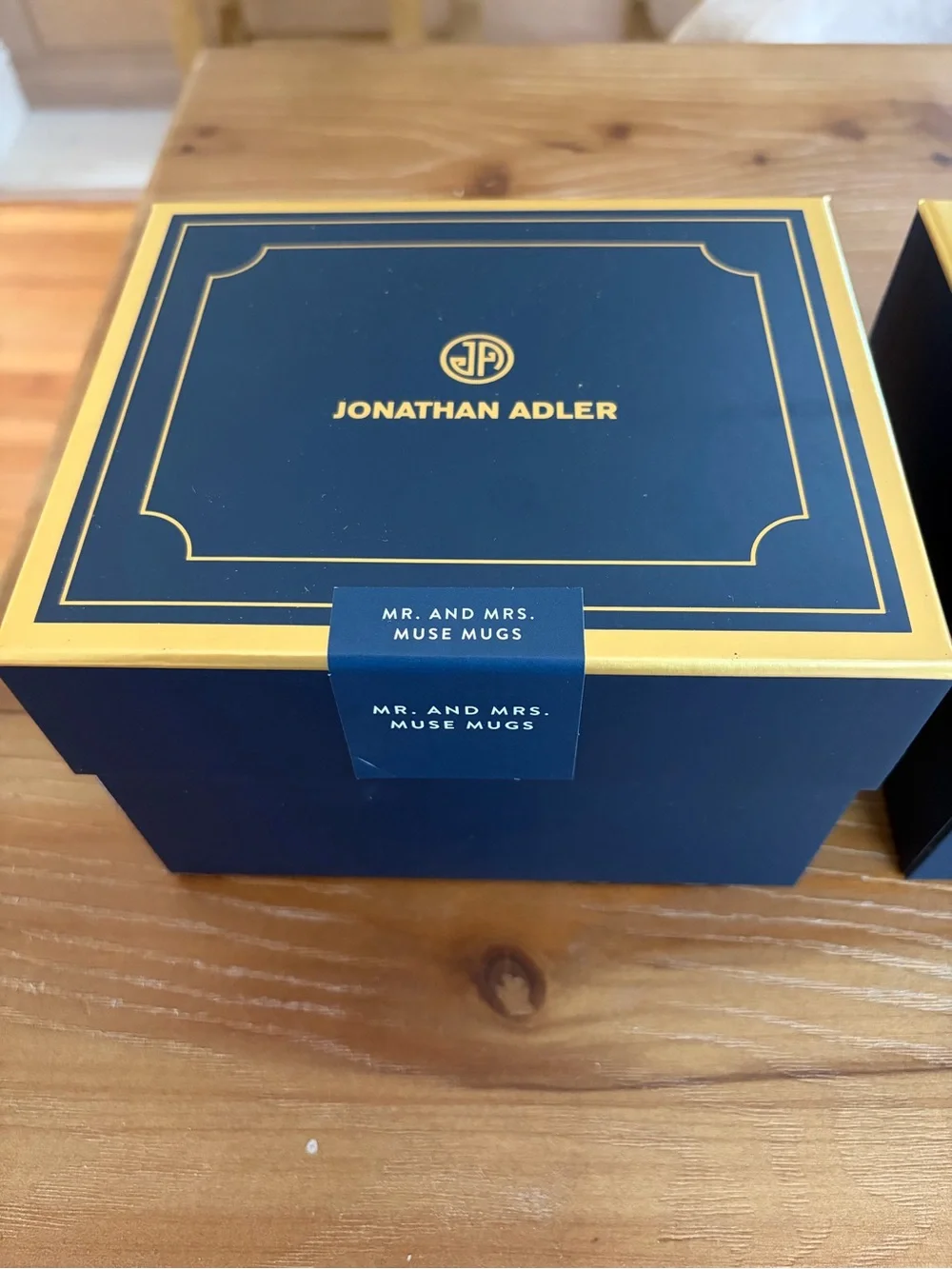 Jonathan Adler Mr. & Mrs. Muse Mugs - Set of 2 NIB